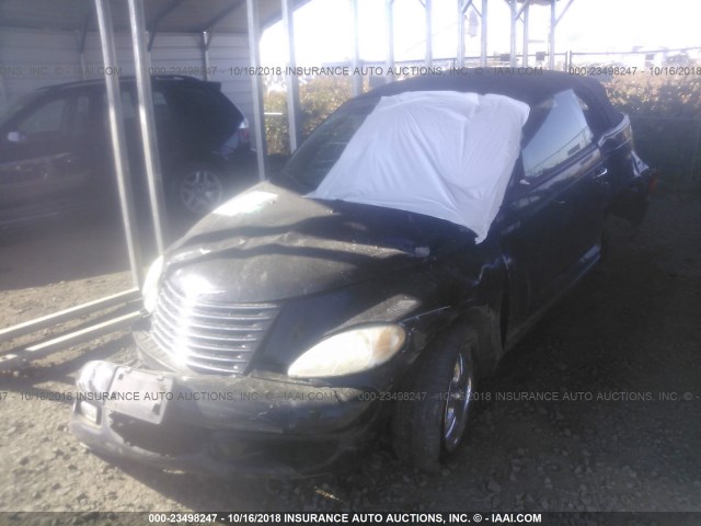 3C3AY75S95T289507 - 2005 CHRYSLER PT CRUISER GT BLACK photo 6