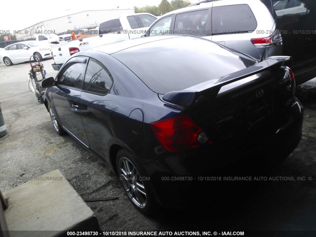 JTKDE177870181377 - 2007 TOYOTA SCION TC 蓝色 照片 3