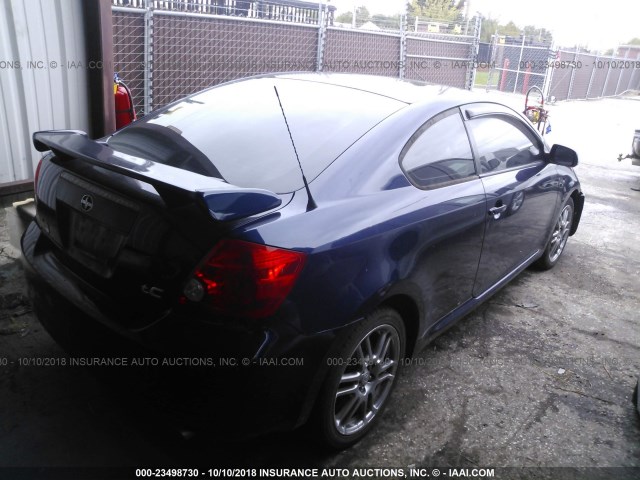 JTKDE177870181377 - 2007 TOYOTA SCION TC 蓝色 照片 4
