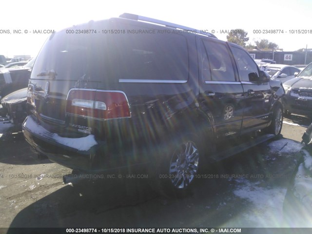 5LMFU28508LJ12908 - 2008 LINCOLN NAVIGATOR Қара фото 4