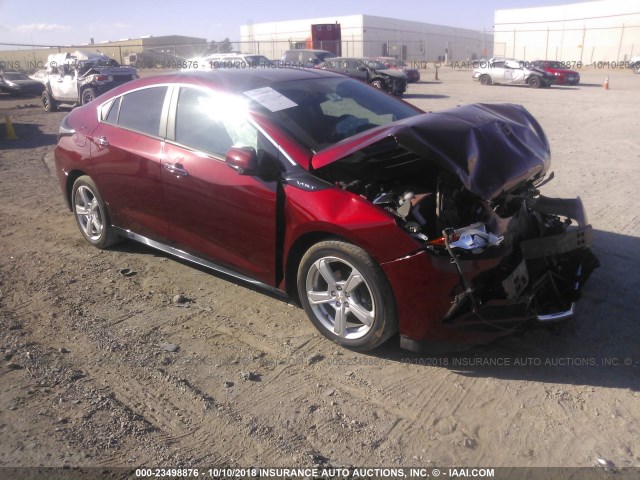 1G1RC6S59HU108933 - 2017 CHEVROLET VOLT LT RED photo 1