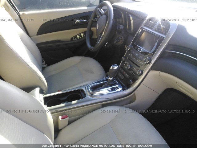1G11D5RR2DF116061 - 2013 CHEVROLET MALIBU 1LT WHITE photo 5