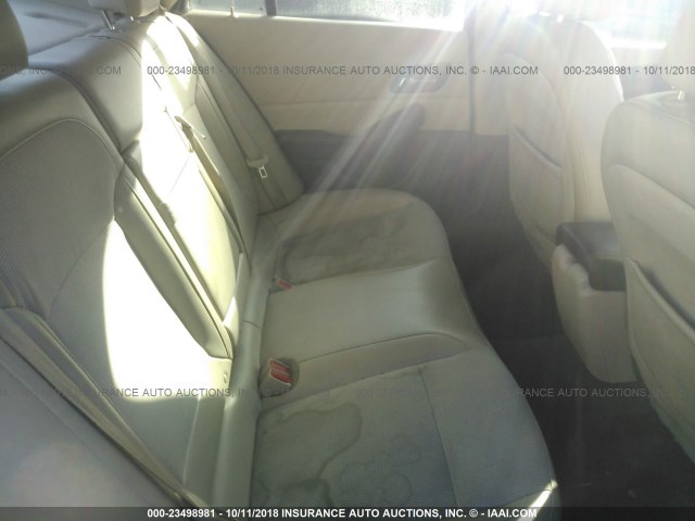 1G11D5RR2DF116061 - 2013 CHEVROLET MALIBU 1LT WHITE photo 8