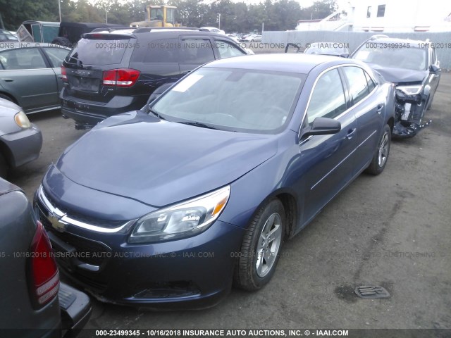 1G11B5SL7EF213172 - 2014 CHEVROLET MALIBU LS 蓝色 照片 2