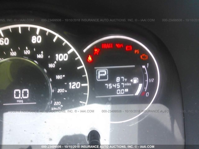 3N1CE2CPXFL445475 - 2015 NISSAN VERSA NOTE S/S PLUS/SV/SL/SR BLUE photo 7