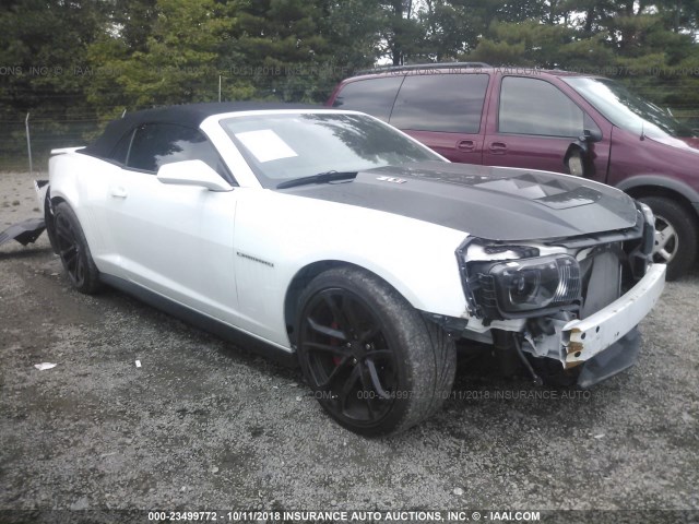 2G1FL3DP3E9801053 - 2014 CHEVROLET CAMARO ZL1 白色 照片 1