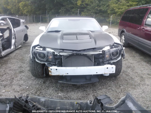 2G1FL3DP3E9801053 - 2014 CHEVROLET CAMARO ZL1 白色 照片 6