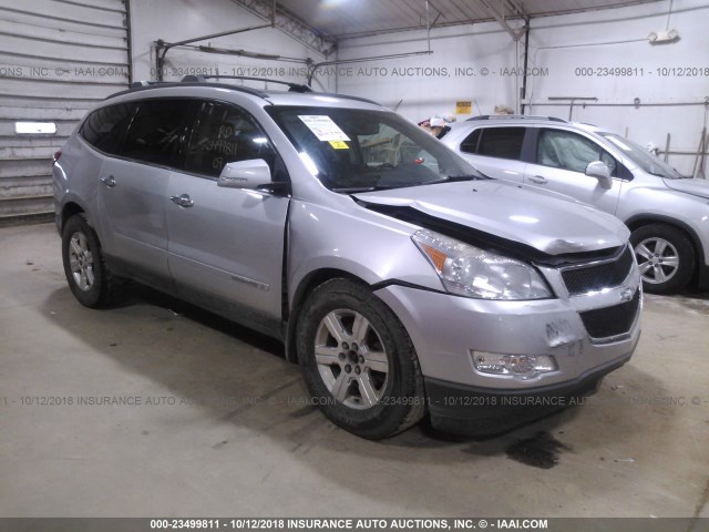 1GNEV23D09S110380 - 2009 CHEVROLET TRAVERSE LT SILVER photo 1