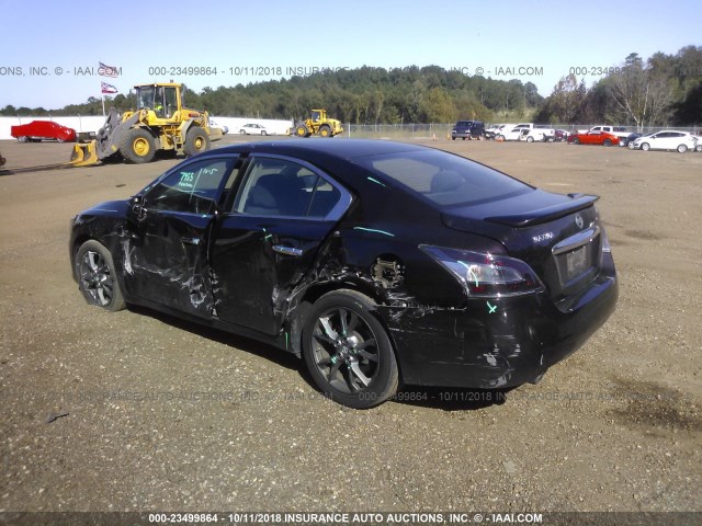 1N4AA5AP1EC912769 - 2014 NISSAN MAXIMA S/SV PURPLE photo 3