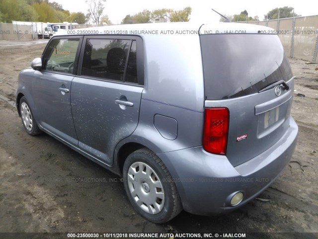 JTLKE50E691090432 - 2009 TOYOTA SCION XB Көк фото 3