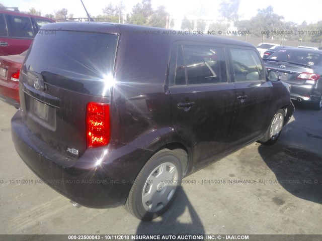 JTLZE4FE7A1105492 - 2010 TOYOTA SCION XB Күлгін фото 4