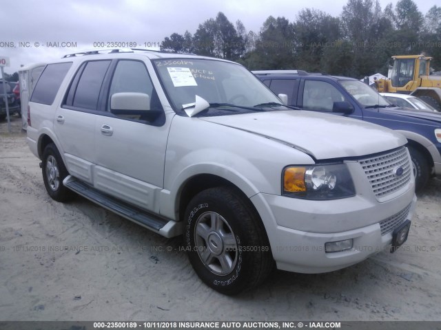 1FMPU19566LA69642 - 2006 FORD EXPEDITION LIMITED WHITE photo 1