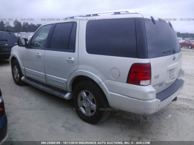 1FMPU19566LA69642 - 2006 FORD EXPEDITION LIMITED WHITE photo 3