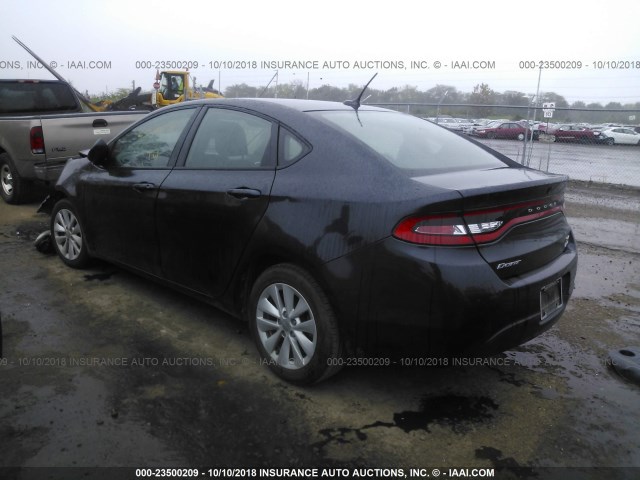 1C3CDFBB1ED890967 - 2014 DODGE DART SXT Navy photo 3