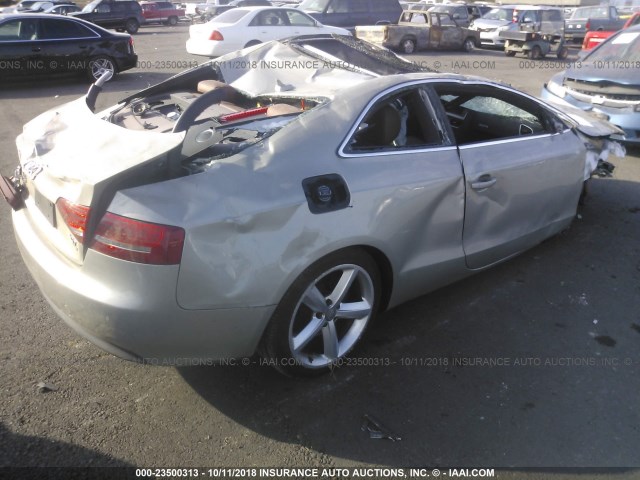 WAULFAFRXAA055247 - 2010 AUDI A5 PREMIUM PLUS GRAY photo 4