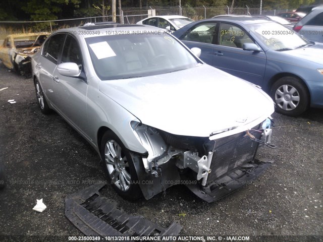 KMHGC4DE2AU086503 - 2010 HYUNDAI GENESIS 3.8L SILVER photo 1