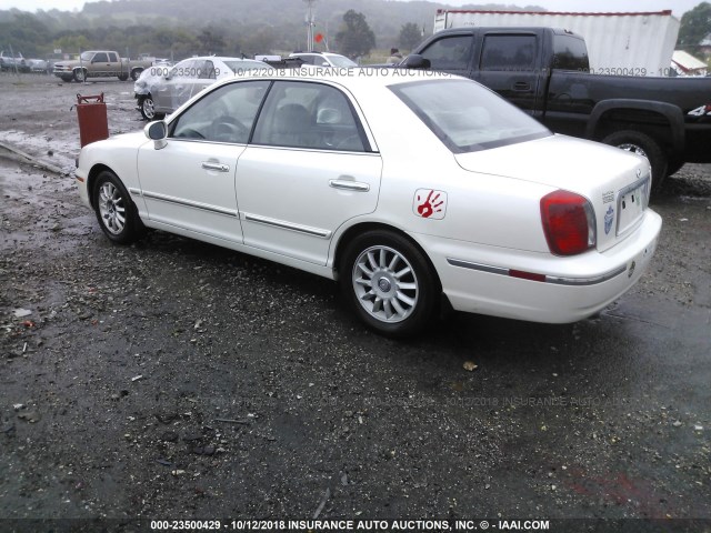 KMHFU45E64A314080 - 2004 HYUNDAI XG 350 WHITE photo 3