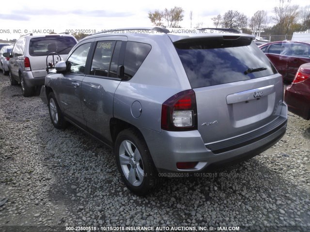 1C4NJDEB0GD662538 - 2016 JEEP COMPASS LATITUDE GRAY photo 3