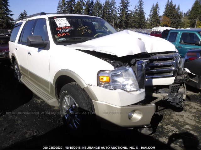 1FMJU1J5XAEB57060 - 2010 FORD EXPEDITION EDDIE BAUER WHITE photo 1