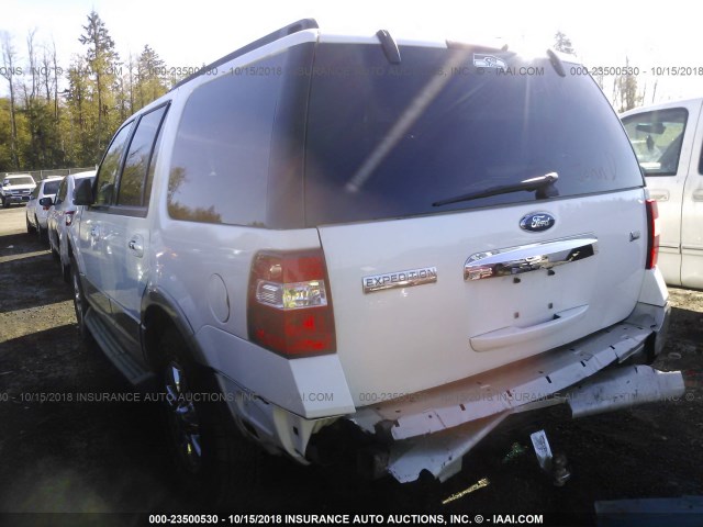 1FMJU1J5XAEB57060 - 2010 FORD EXPEDITION EDDIE BAUER WHITE photo 3