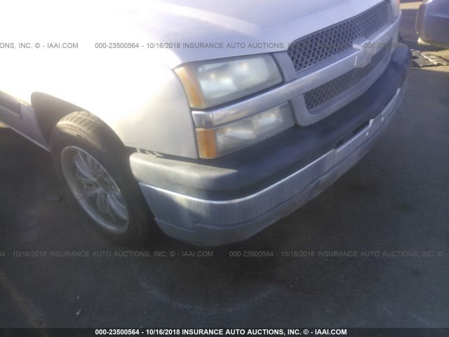 2GCEC19V251398874 - 2005 CHEVROLET SILVERADO C1500 SILVER photo 6