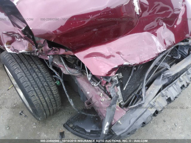 4A3AK24F76E048208 - 2006 MITSUBISHI ECLIPSE GS MAROON photo 6