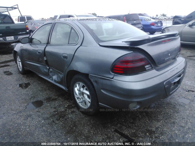 1G2NE52E05M136811 - 2005 PONTIAC GRAND AM SE GRAY photo 3