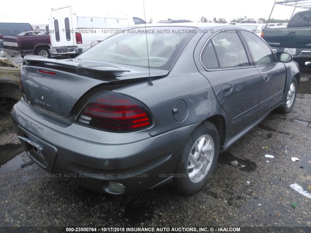 1G2NE52E05M136811 - 2005 PONTIAC GRAND AM SE GRAY photo 4