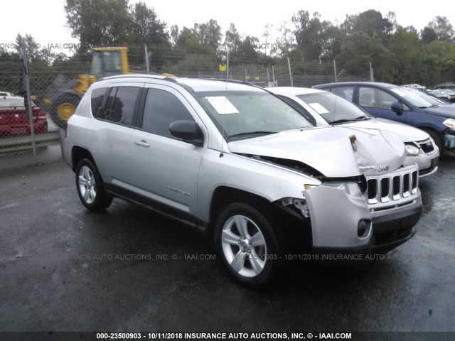 1C4NJCBA3CD652005 - 2012 JEEP COMPASS SPORT GRAY photo 1