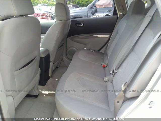 JN8AS5MT2CW278856 - 2012 NISSAN ROGUE S/SV WHITE photo 8