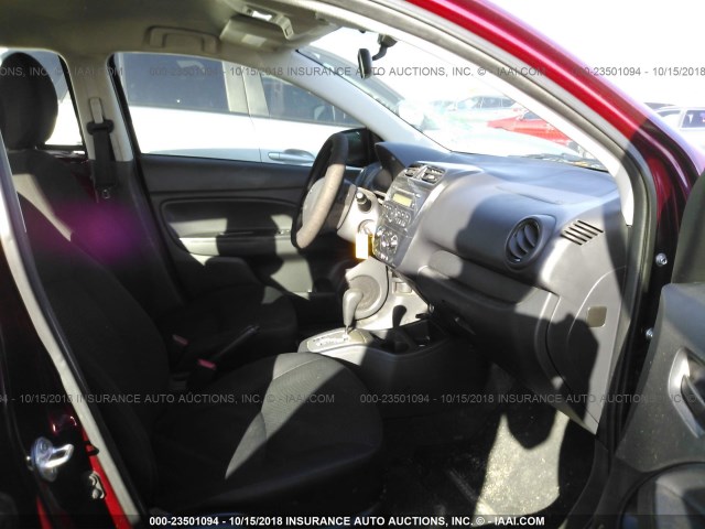 ML32F3FJ4HH003346 - 2017 MITSUBISHI MIRAGE G4 ES იასამნისფერი ფოტო 5