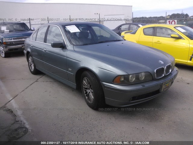 WBADT63433CK41500 - 2003 BMW 530 I AUTOMATIC TEAL photo 1