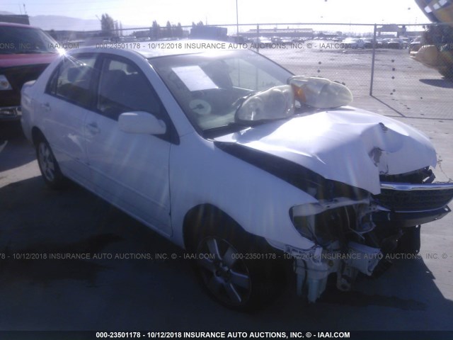 2T1BR32E06C565761 - 2006 TOYOTA COROLLA CE/LE/S WHITE photo 1