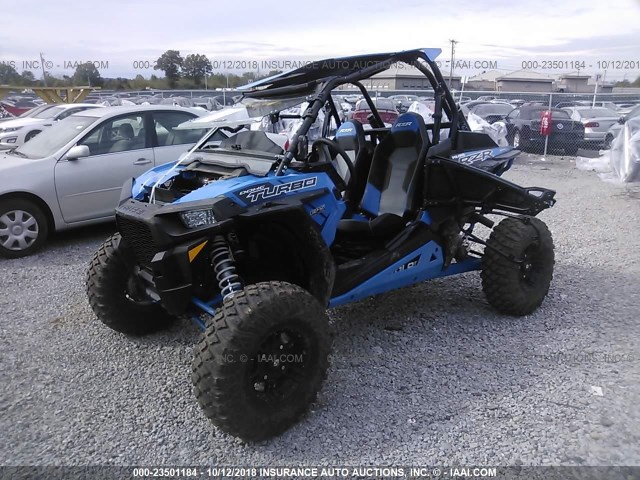 3NSVDE928HF918120 - 2017 POLARIS RZR XP TURBO EPS BLUE photo 2