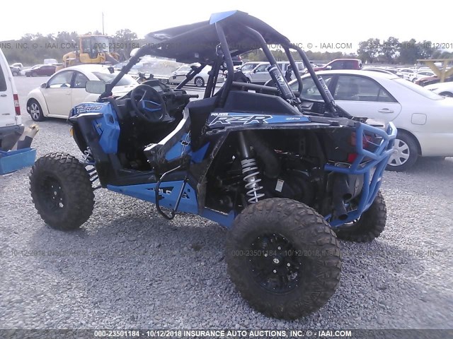 3NSVDE928HF918120 - 2017 POLARIS RZR XP TURBO EPS BLUE photo 3