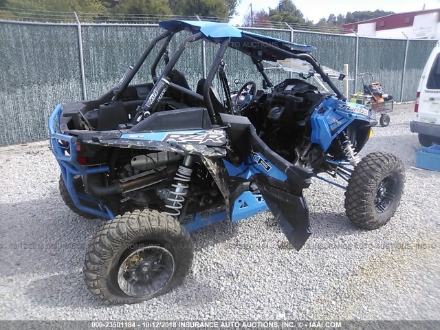 3NSVDE928HF918120 - 2017 POLARIS RZR XP TURBO EPS BLUE photo 4