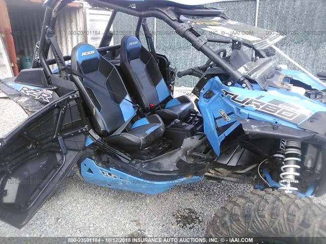 3NSVDE928HF918120 - 2017 POLARIS RZR XP TURBO EPS BLUE photo 6