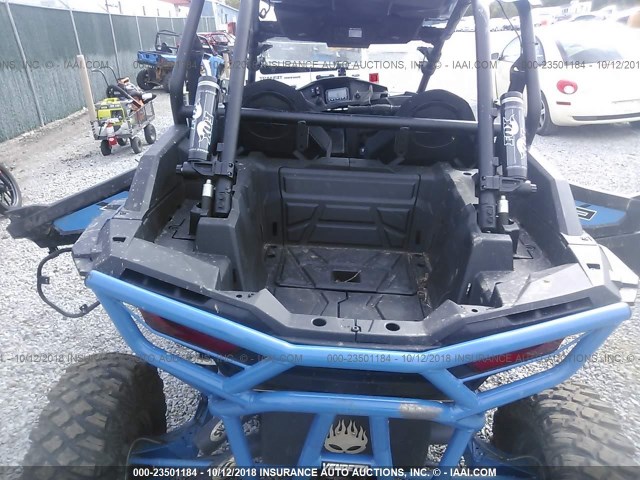 3NSVDE928HF918120 - 2017 POLARIS RZR XP TURBO EPS BLUE photo 8