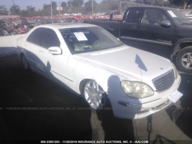 WDBNF67J16A473770 - 2006 MERCEDES-BENZ S 350 WHITE photo 1