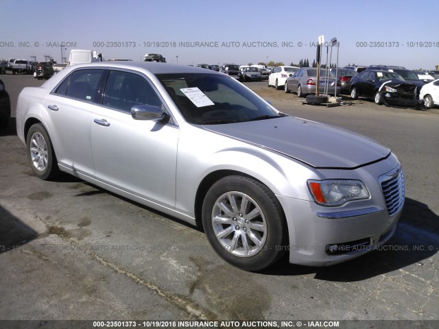 2C3CCACGXCH266066 - 2012 CHRYSLER 300 LIMITED SILVER photo 1