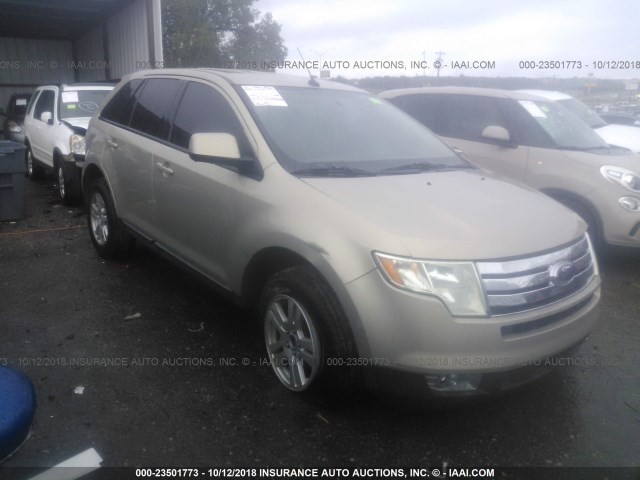 2FMDK38C27BA54058 - 2007 FORD EDGE SEL TAN photo 1