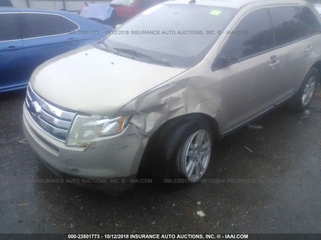 2FMDK38C27BA54058 - 2007 FORD EDGE SEL TAN photo 6