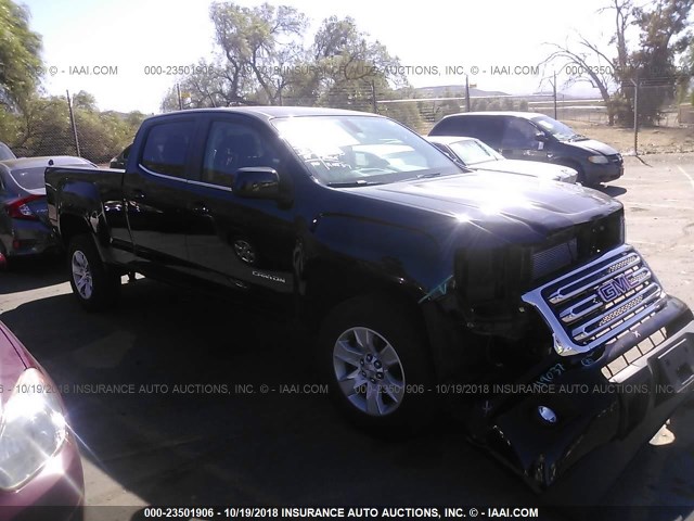 1GTG5CE30G1375914 - 2016 GMC CANYON SLE BLACK photo 1