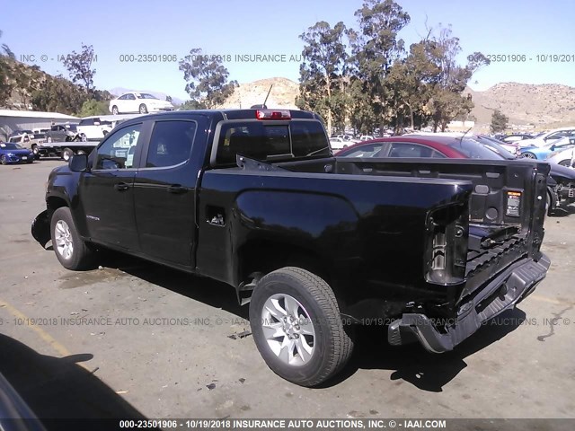 1GTG5CE30G1375914 - 2016 GMC CANYON SLE BLACK photo 3