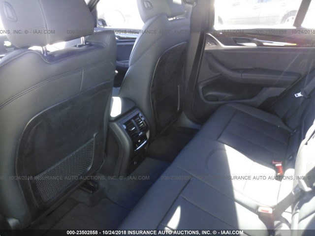 5UXTR7C56KLF25764 - 2019 BMW X3 SDRIVE30I Weiß Foto 8