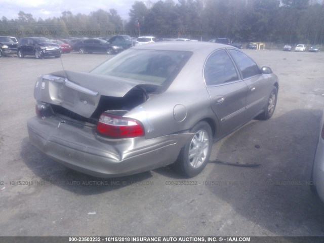 1MEFM55S85A607155 - 2005 MERCURY SABLE LS PREMIUM GOLD photo 4