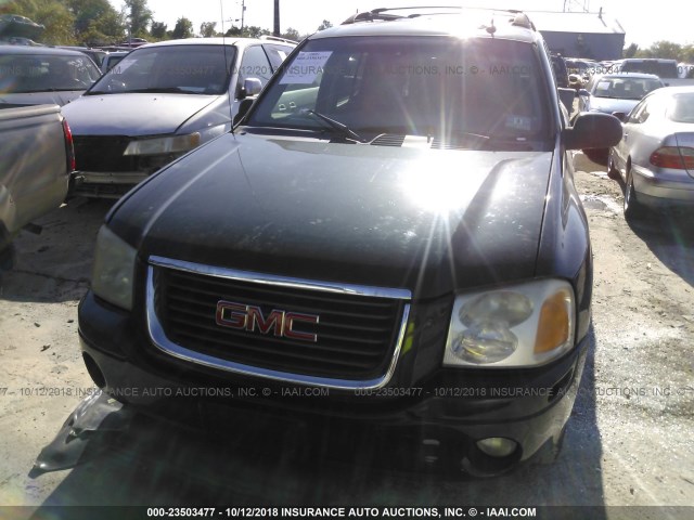 1GKET16SX46141239 - 2004 GMC ENVOY XL GREEN photo 6