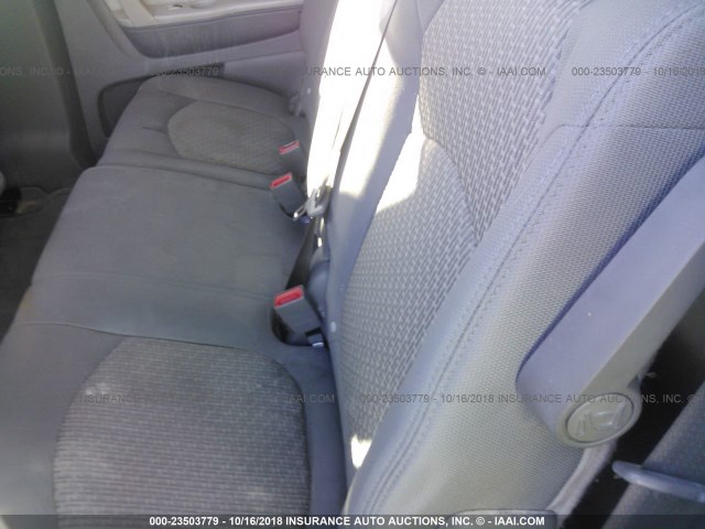 1GNLVFED2AS127276 - 2010 CHEVROLET TRAVERSE LT MAROON photo 8