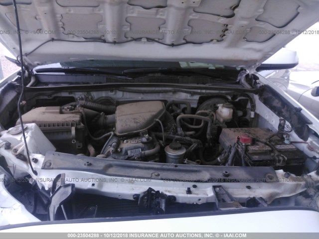 5TFRX5GN5HX076026 - 2017 TOYOTA TACOMA ACCESS CAB/SR/SR5 თეთრი ფოტო 10