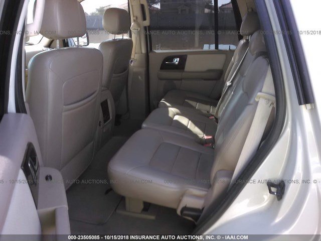 1FMFU19566LA82368 - 2006 FORD EXPEDITION LIMITED WHITE photo 8